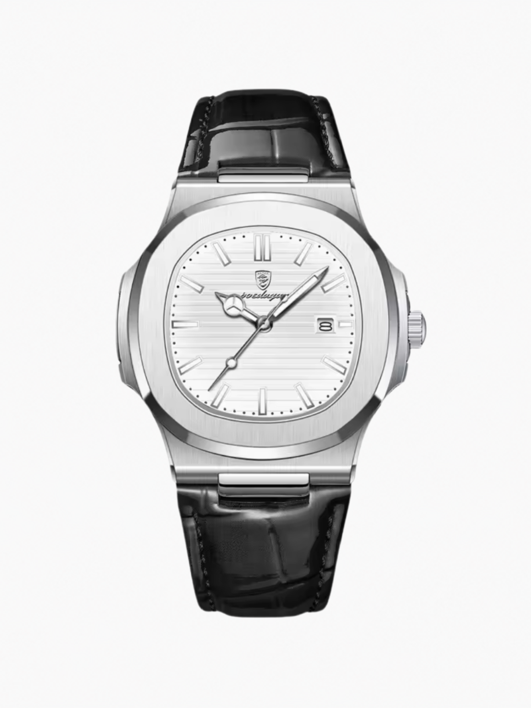 Poedagar Classic Leather Watch