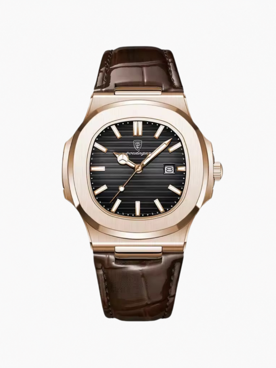 Poedagar Classic Leather Watch