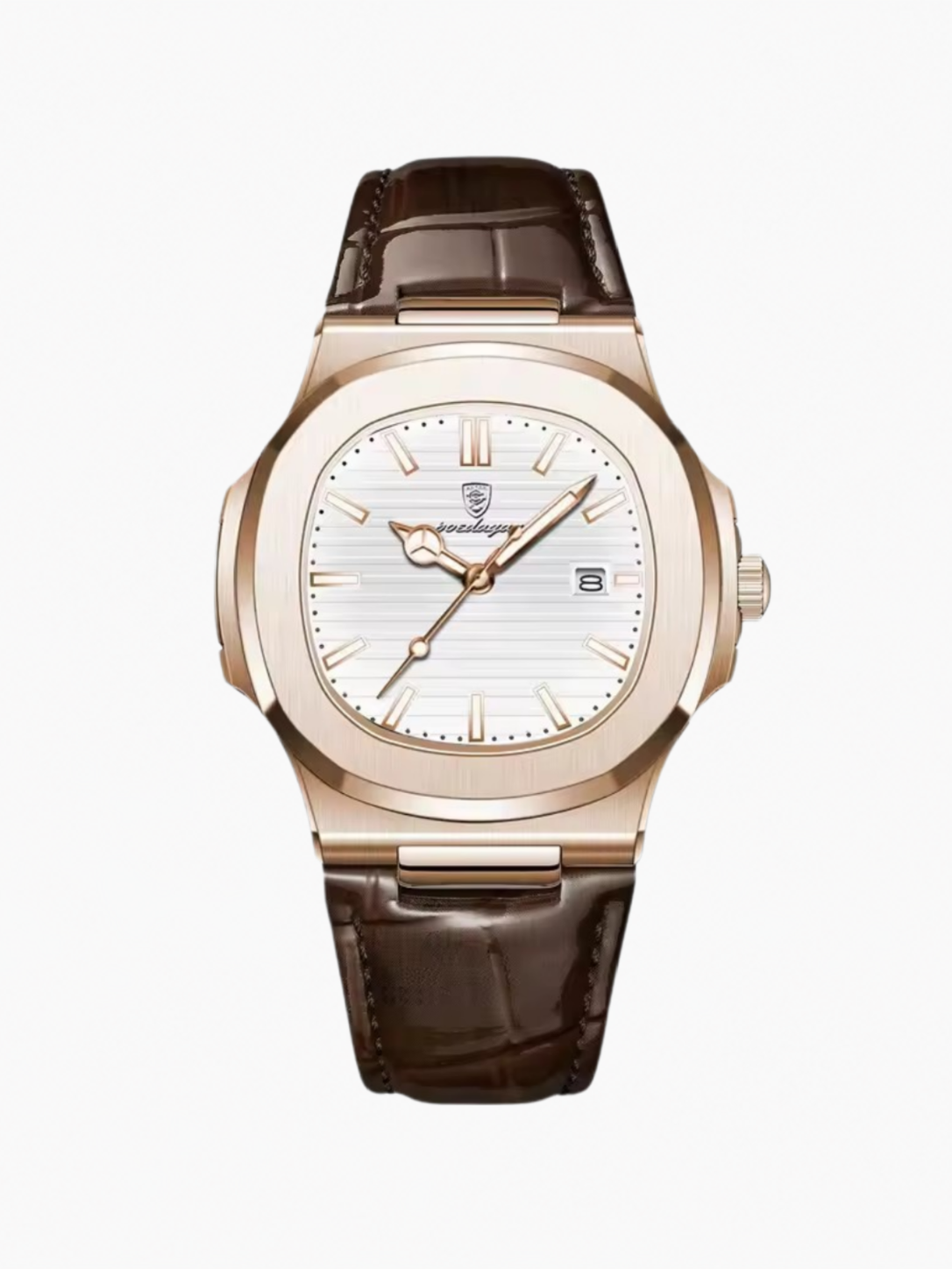 Poedagar Classic Leather Watch