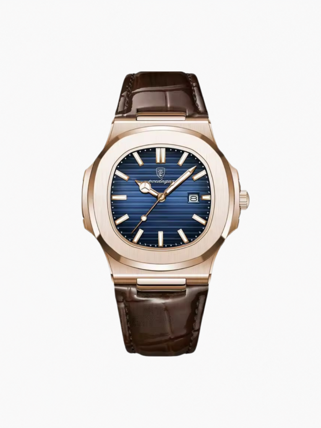 Poedagar Classic Leather Watch