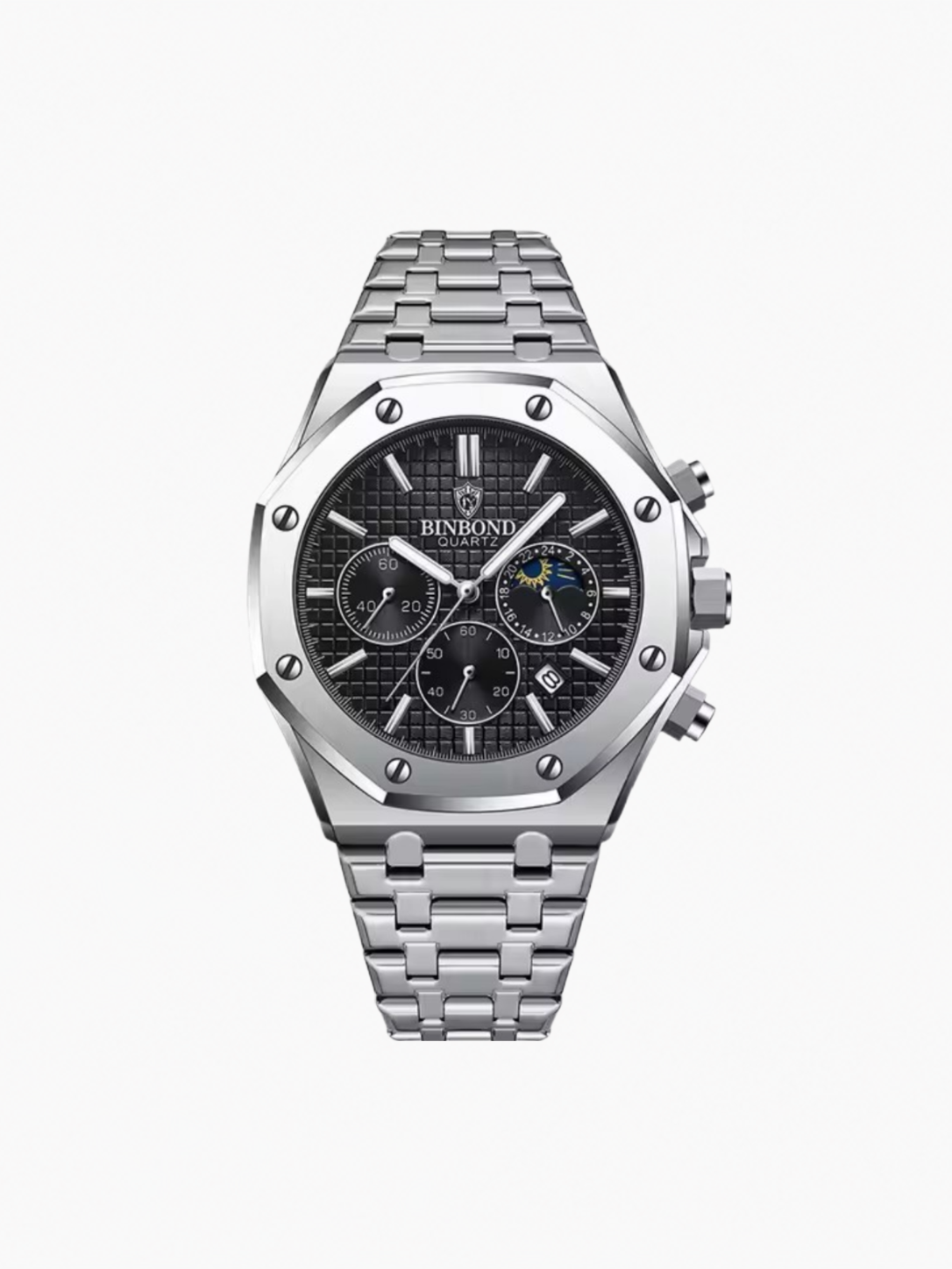 Steel Chronograph Watch