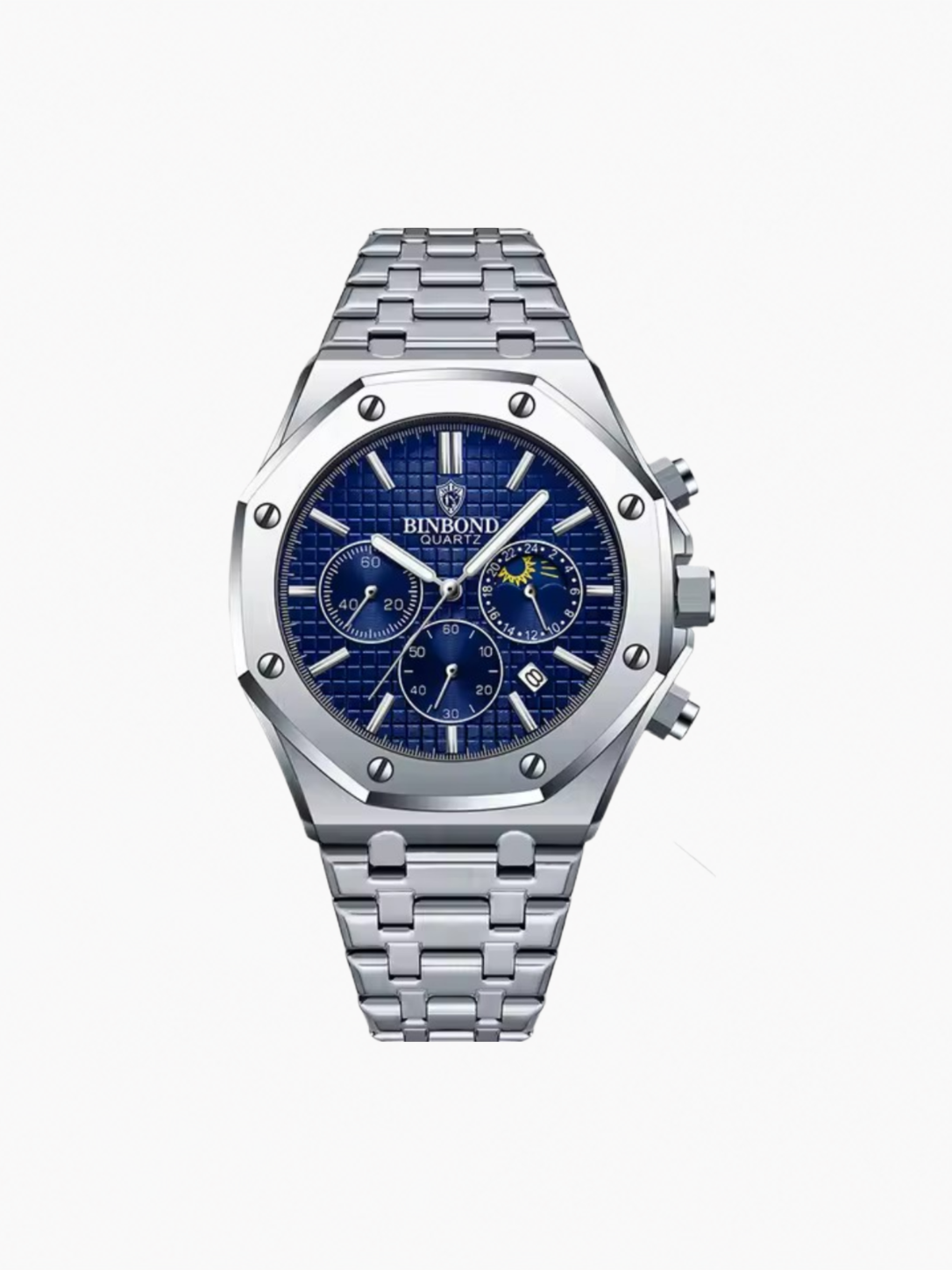 Steel Chronograph Watch