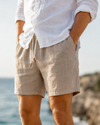Summer linen shorts